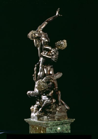 Der Raub der Sabinerinnen (Bronze) von Giambologna